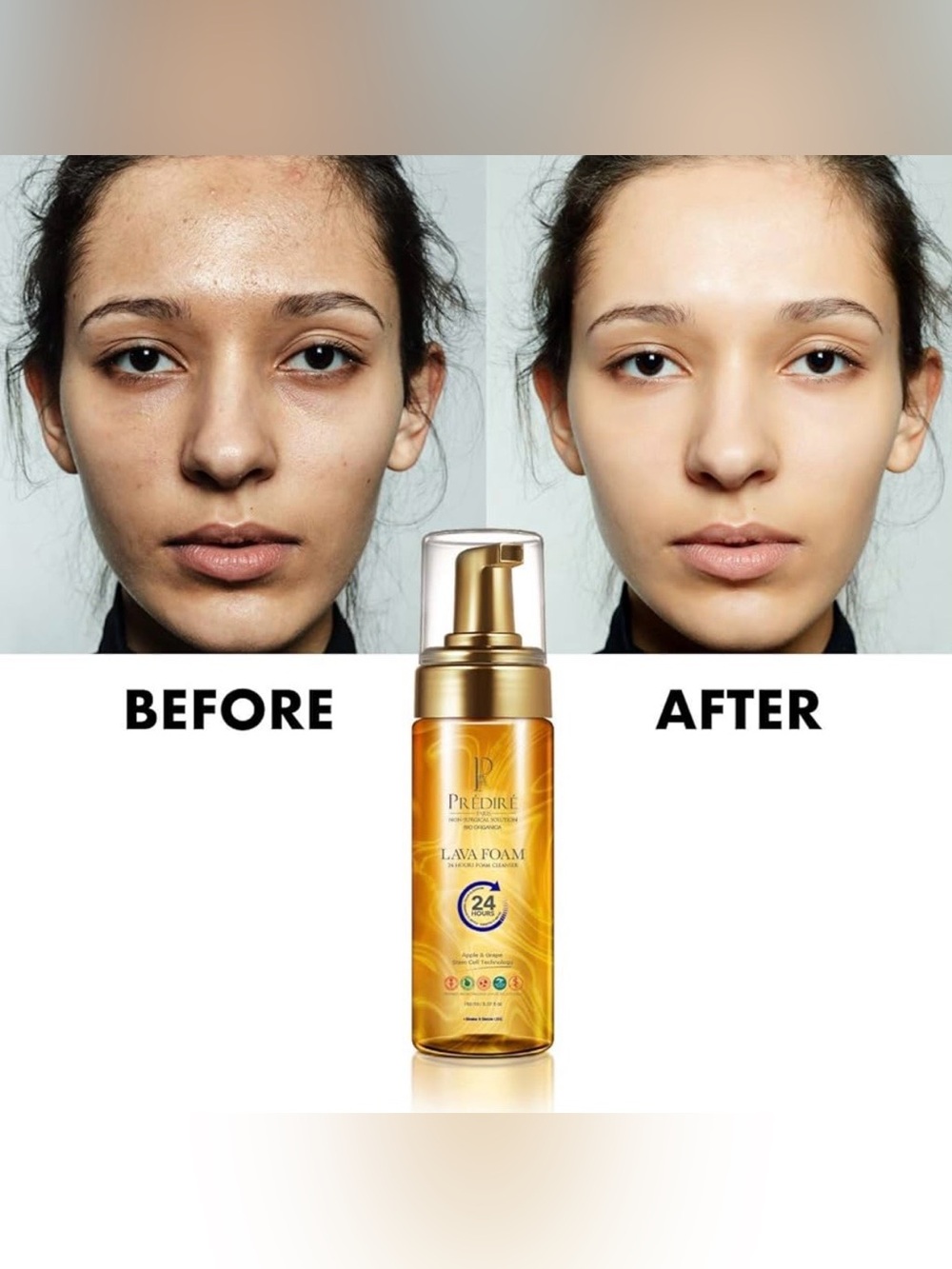 Prédiré Paris Hydrating Lava 24 Hour Foam Cleanser, New & Sealed, Retail $88 - Picture 4 of 8